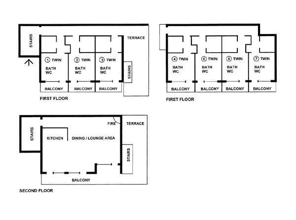 Chalet Roc Merlet Val d’Isere Floor Plan 1